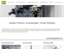 Tablet Screenshot of eichler-holzaepfel.de